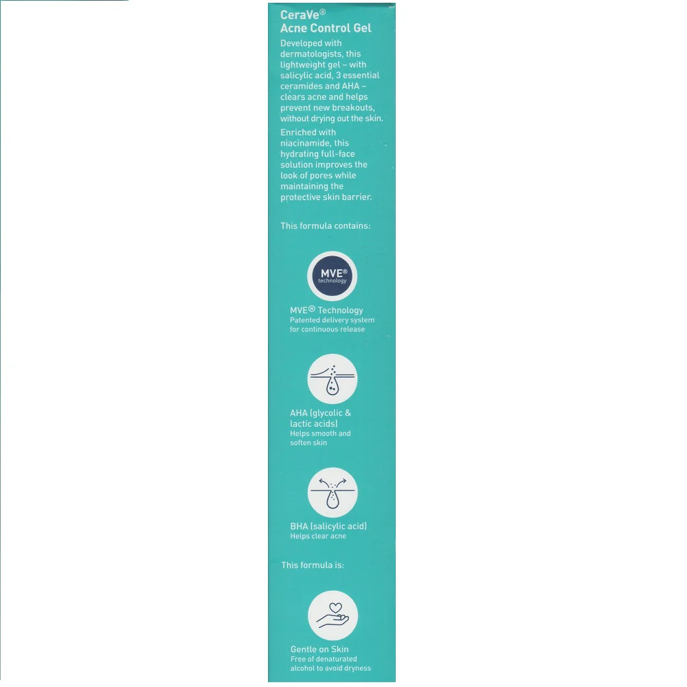 CeraVe 40mL Acne Control Gel - Image 3