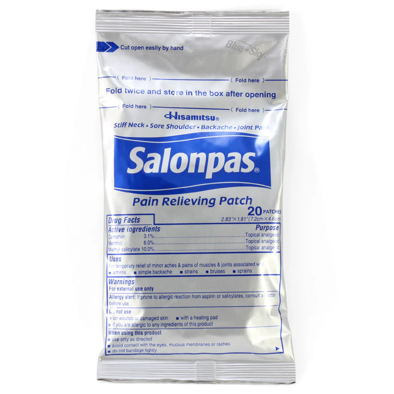 Salonpas 60 Patches New Formula for Pain Relief in Muscles and Joints - Image 3